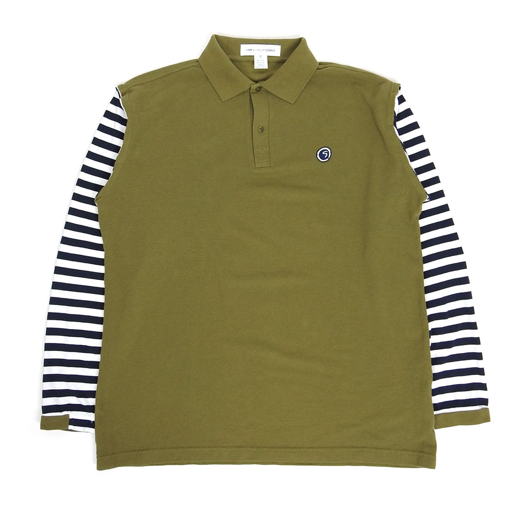 Comme Des Garçons SHIRT Longsleeve Polo Size X