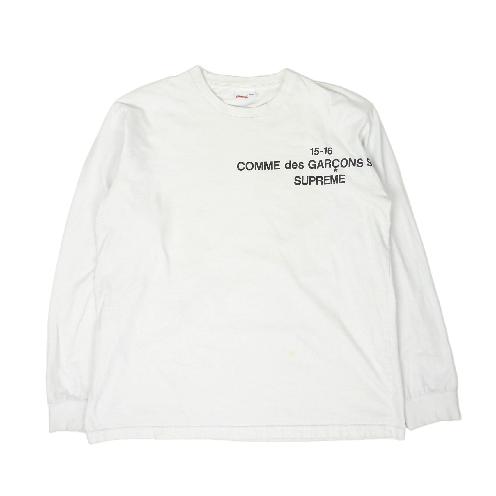 Comme Des Garçons x Supreme LS T-Shirt Size Large – I Miss You MAN
