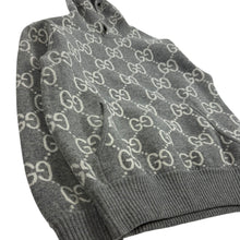 Load image into Gallery viewer, Gucci Knit GG Hoodie Size Medium
