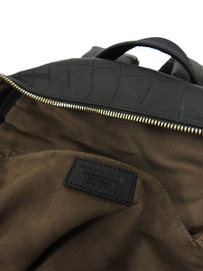 Philipp Plein Embossed Leather Backpack