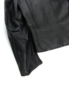 Maison Margiela Leather Moto Jacket Size 50