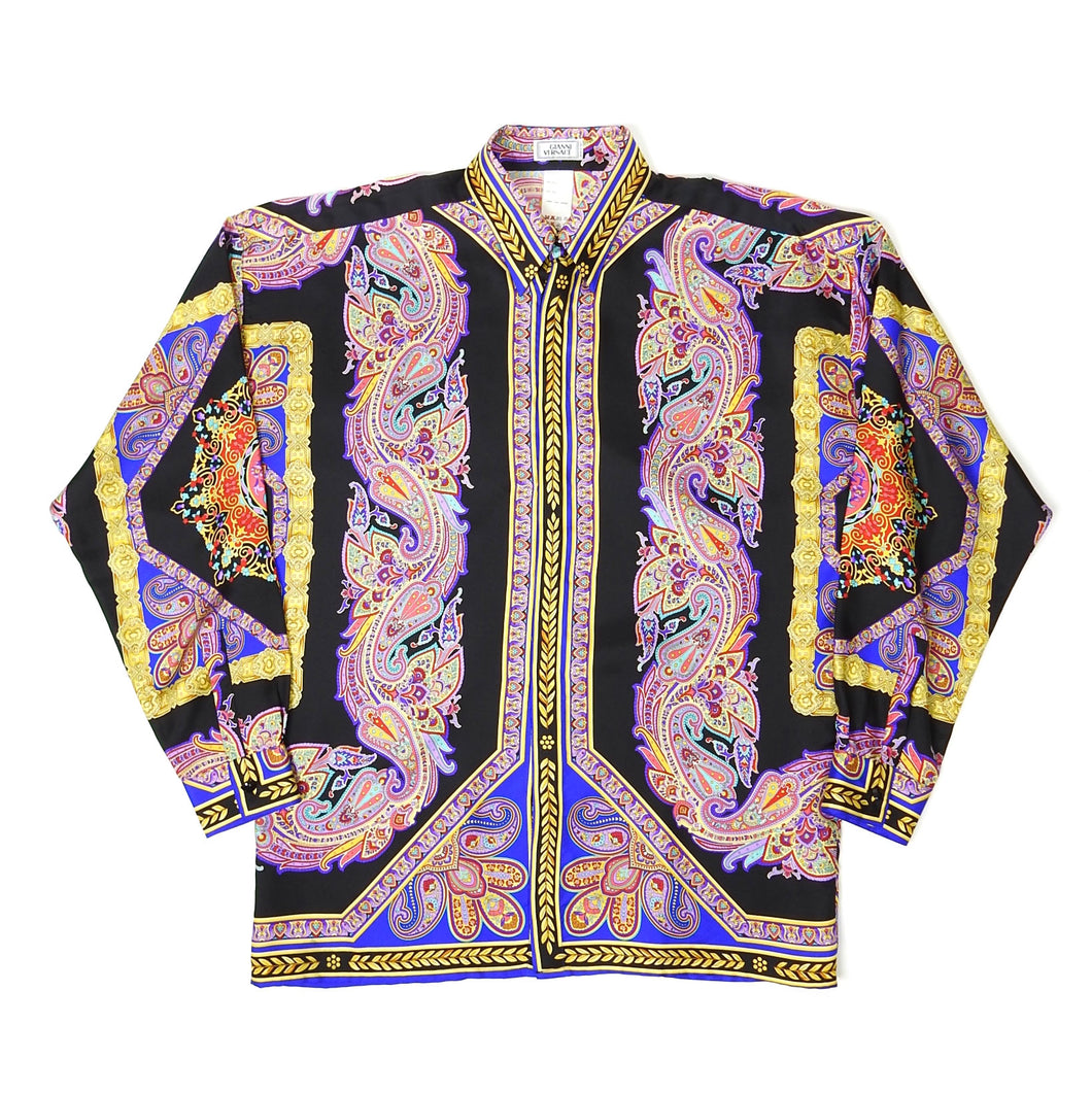 Gianni Versace Silk Shirt Size 48