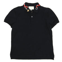 Load image into Gallery viewer, Gucci Embroidered Snake Polo Size Small
