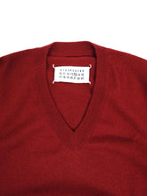 Load image into Gallery viewer, Maison Margiela V-Neck Sweater Size Small
