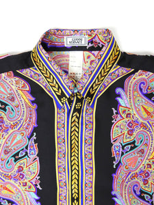 Gianni Versace Silk Shirt Size 48