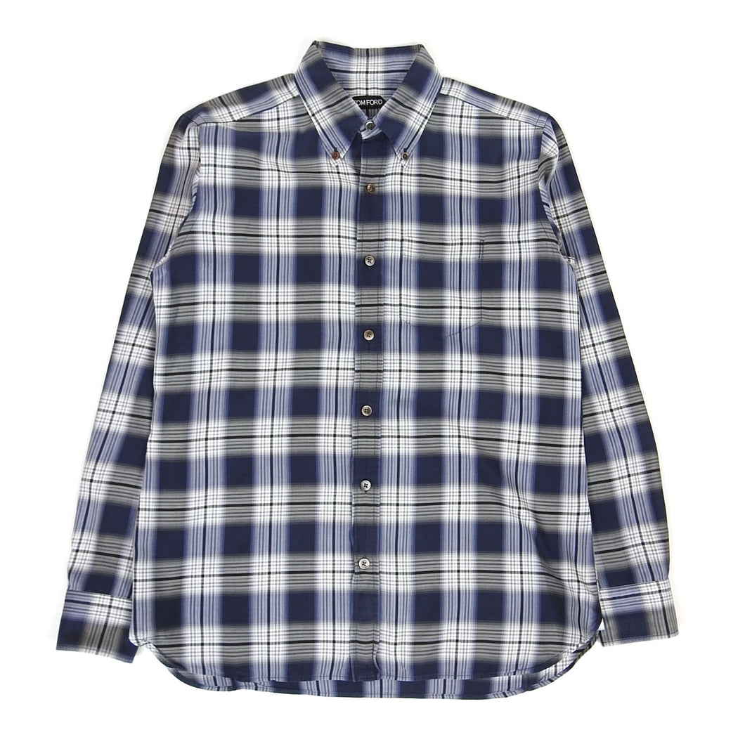 Tom Ford Plaid Shirt Size 42