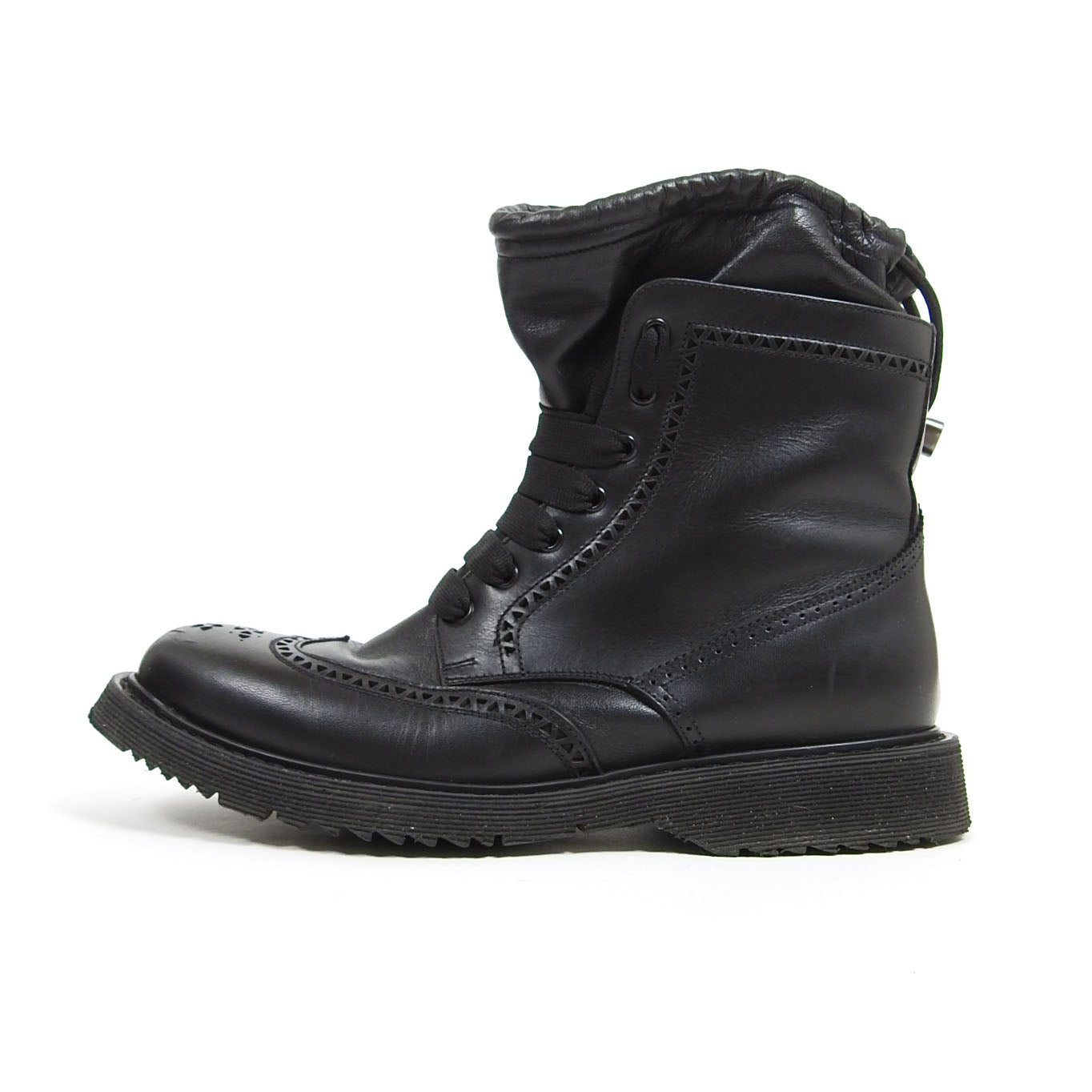 Prada Leather Boots Size 8.5