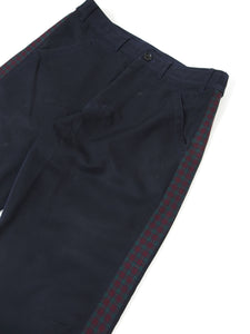 Comme Des Garçons SHIRT Tartan Stripe Trousers Size Small