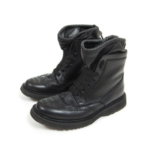 Prada clearance leather boots