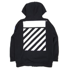 Load image into Gallery viewer, Off-White Patches Oversized Zip Hoodie Size XS
