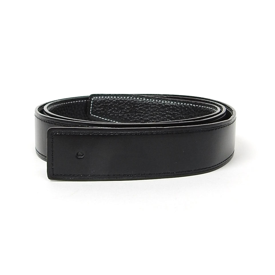 Hermes Reversible Leather Belt Strap Size 105