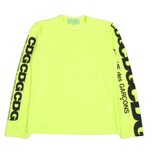 Load image into Gallery viewer, CDG AD2018 Neon Longsleeve T-shirt Size Small
