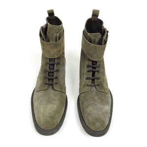 Louis Vuitton Suede Combat Boots Size 11