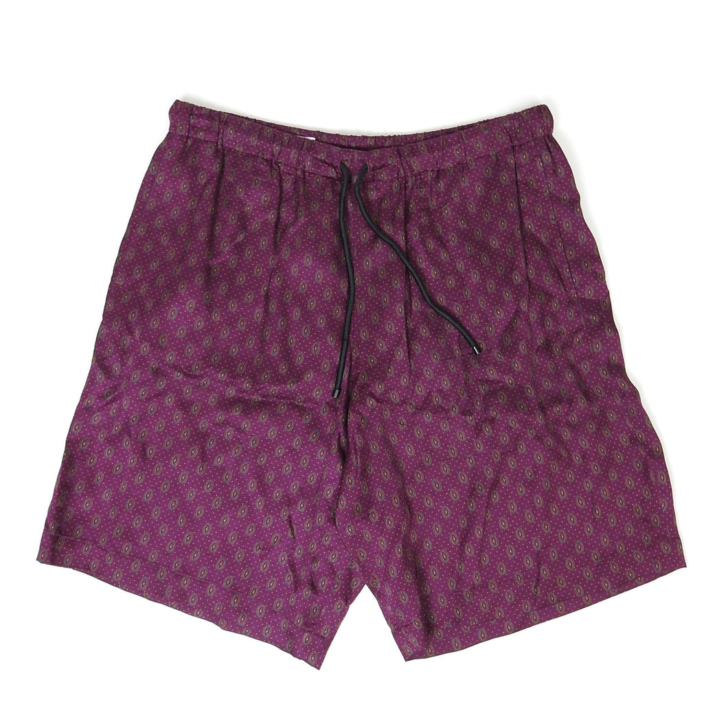 Dries Van Noten Viscose Shorts Size 50