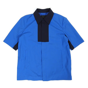 Prada Wool SS Zip Overshirt Size 48