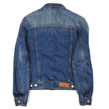 Load image into Gallery viewer, AMI Paris Denim Trucker Jacket Size Medium
