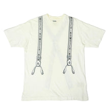 Load image into Gallery viewer, Moschino Jeans Suspender T-Shirt Size Medium
