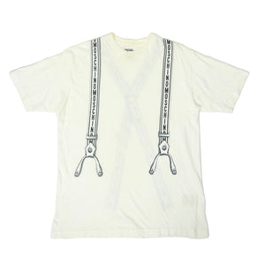 Moschino Jeans Suspender T-Shirt Size Medium