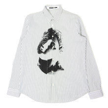 Load image into Gallery viewer, McQ Graphic Stripe Button Up Size 50
