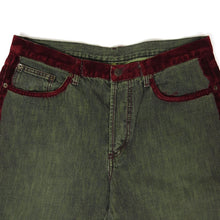 Load image into Gallery viewer, Etro Velour Trimmed Jeans Size 36
