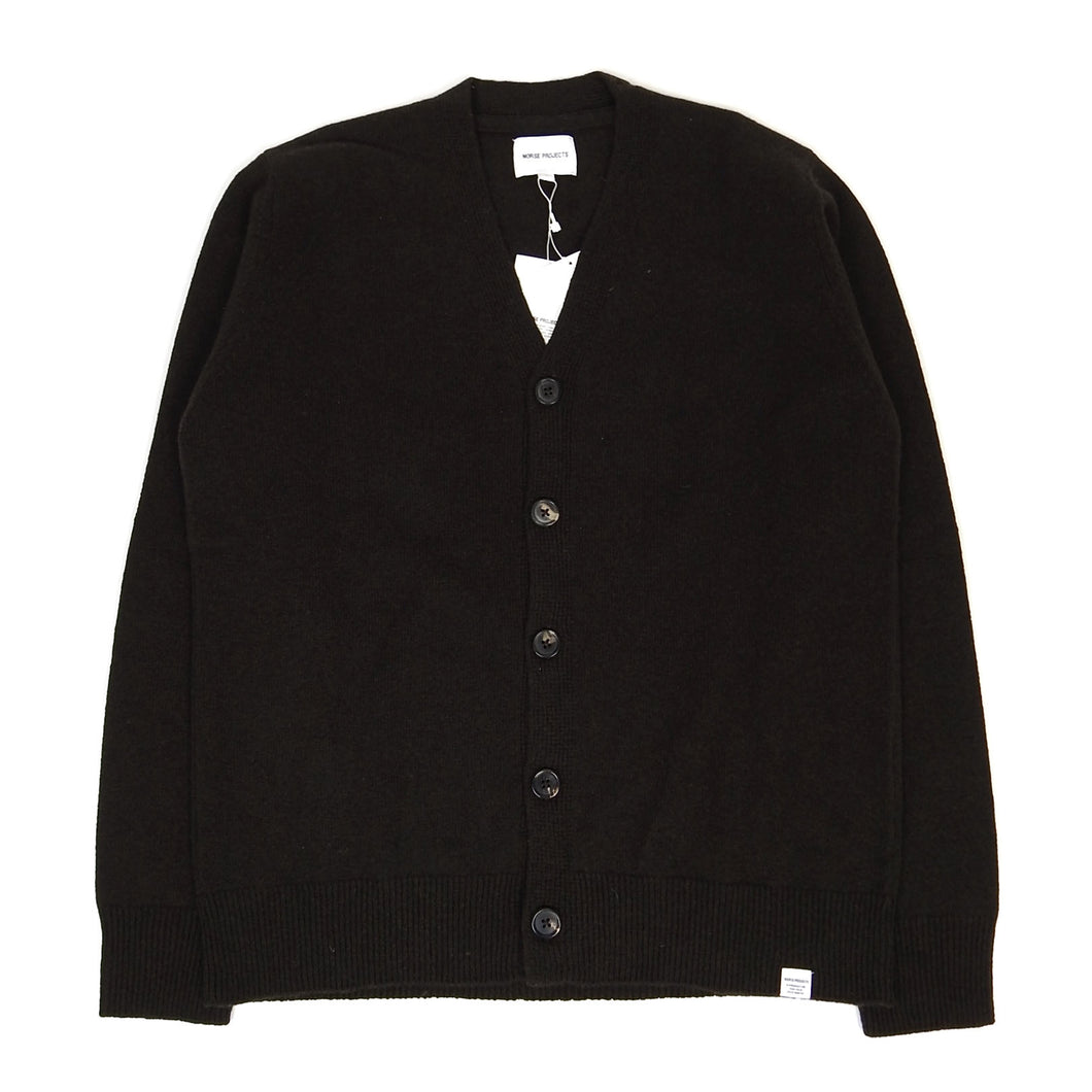 Norse Projects Lambswool Adam Cardigan Size Small