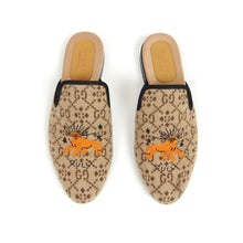 Load image into Gallery viewer, Gucci GG Wool Slippers Size 10
