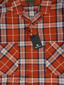 Nigel Cabourn Check Camp Collar Shirt Size 52