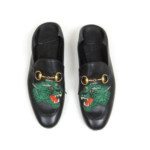 Gucci Tiger Patch Loafers Size 9