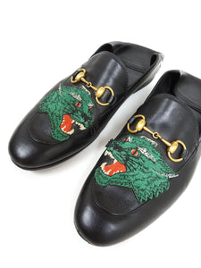 Gucci Tiger Patch Loafers Size 9