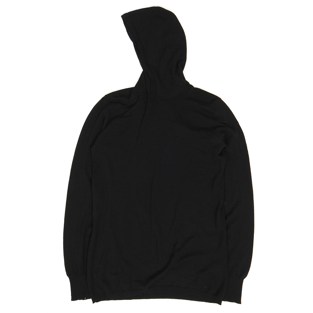 Rick Owens Moody F/W'14 Merino Wool Hoodie Size Medium