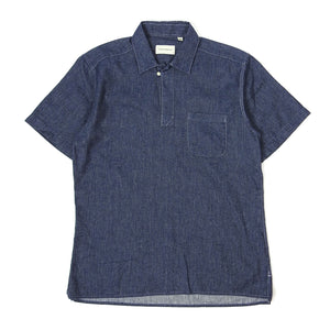 Oliver Spencer Denim Polo Size Medium