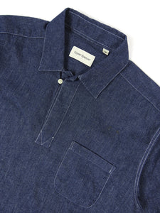 Oliver Spencer Denim Polo Size Medium