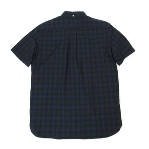 Beams Short Sleeve Blackwatch Shirt Size XL