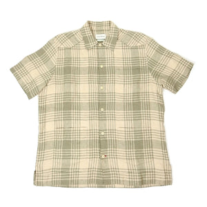 Oliver Spencer Check SS Shirt Size Medium