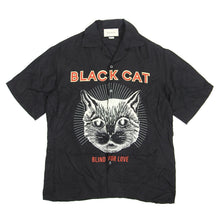 Load image into Gallery viewer, Gucci Black Cat Short Sleeve Short
