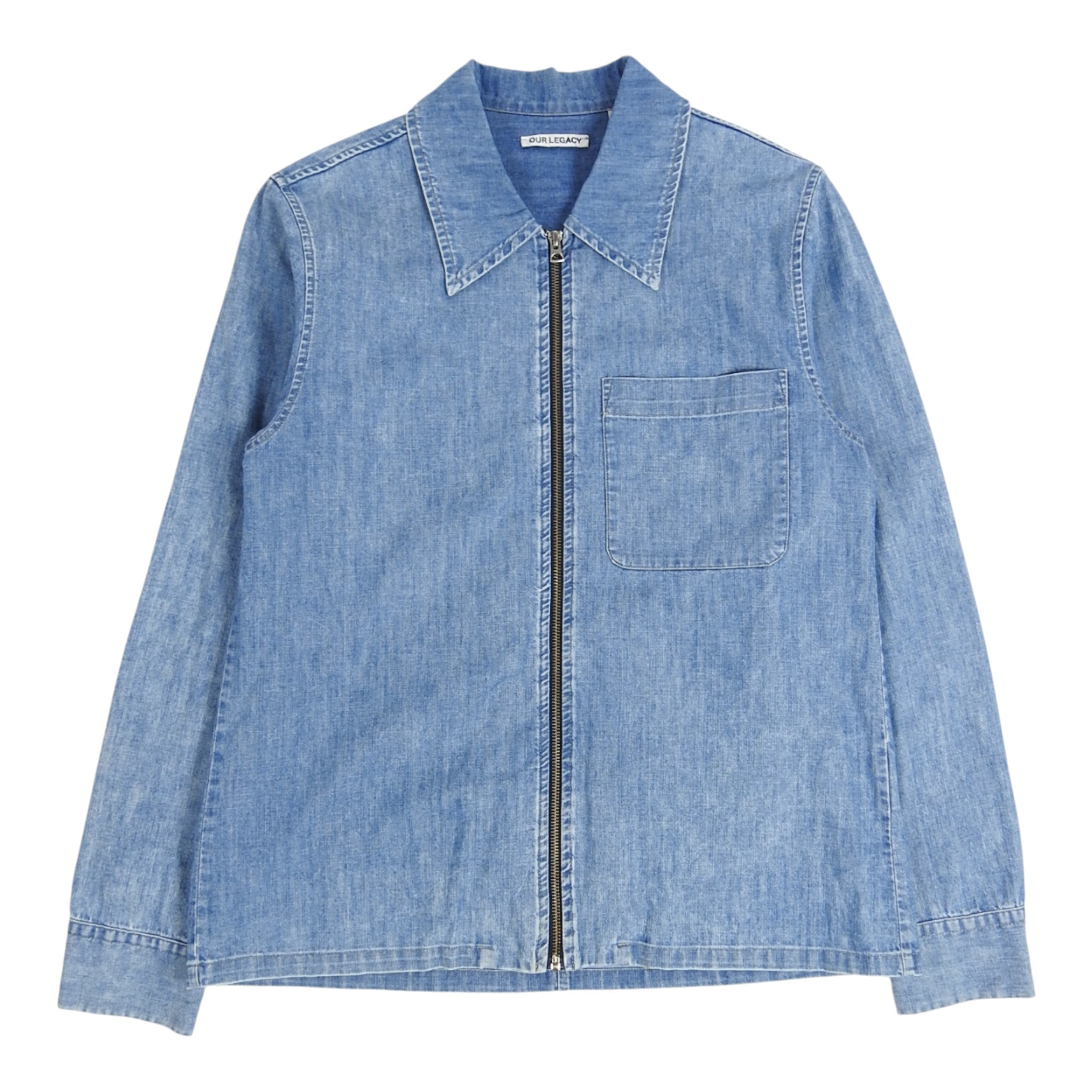 ttt　our legacy サイズ46 Our Legacy Denim Zip Shirt Size 46 – I Miss You MAN