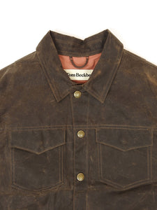 Tom Beckbe Waxed Jacket Size Small