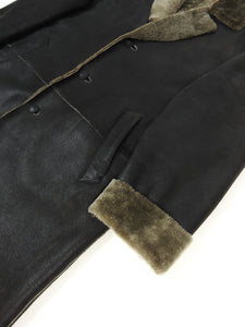 Gianni Versace Shearling Coat Size 52