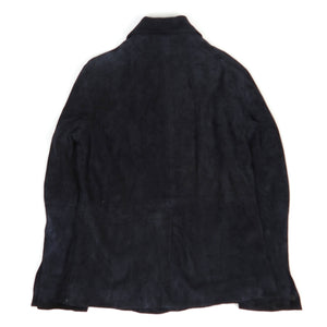 John Varvatos Suede Double Breasted Jacket Size 48