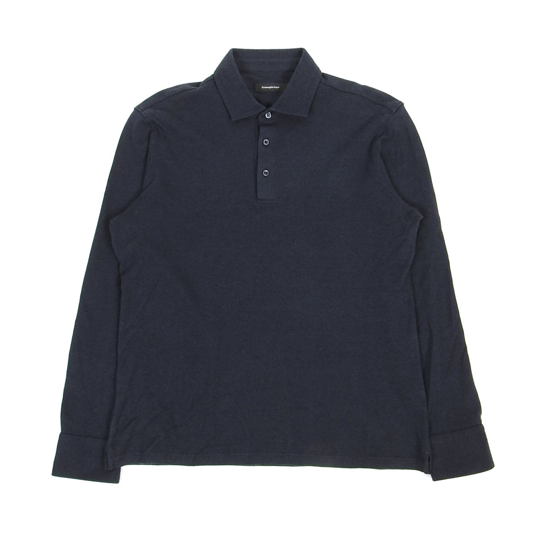 Ermenegildo Zegna LS Polo Size Medium