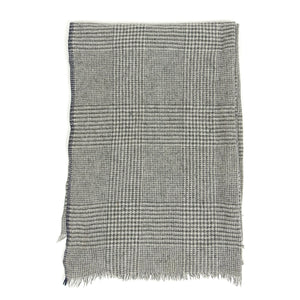 Brunello Cucinelli Houndstooth Cashmere Scarf