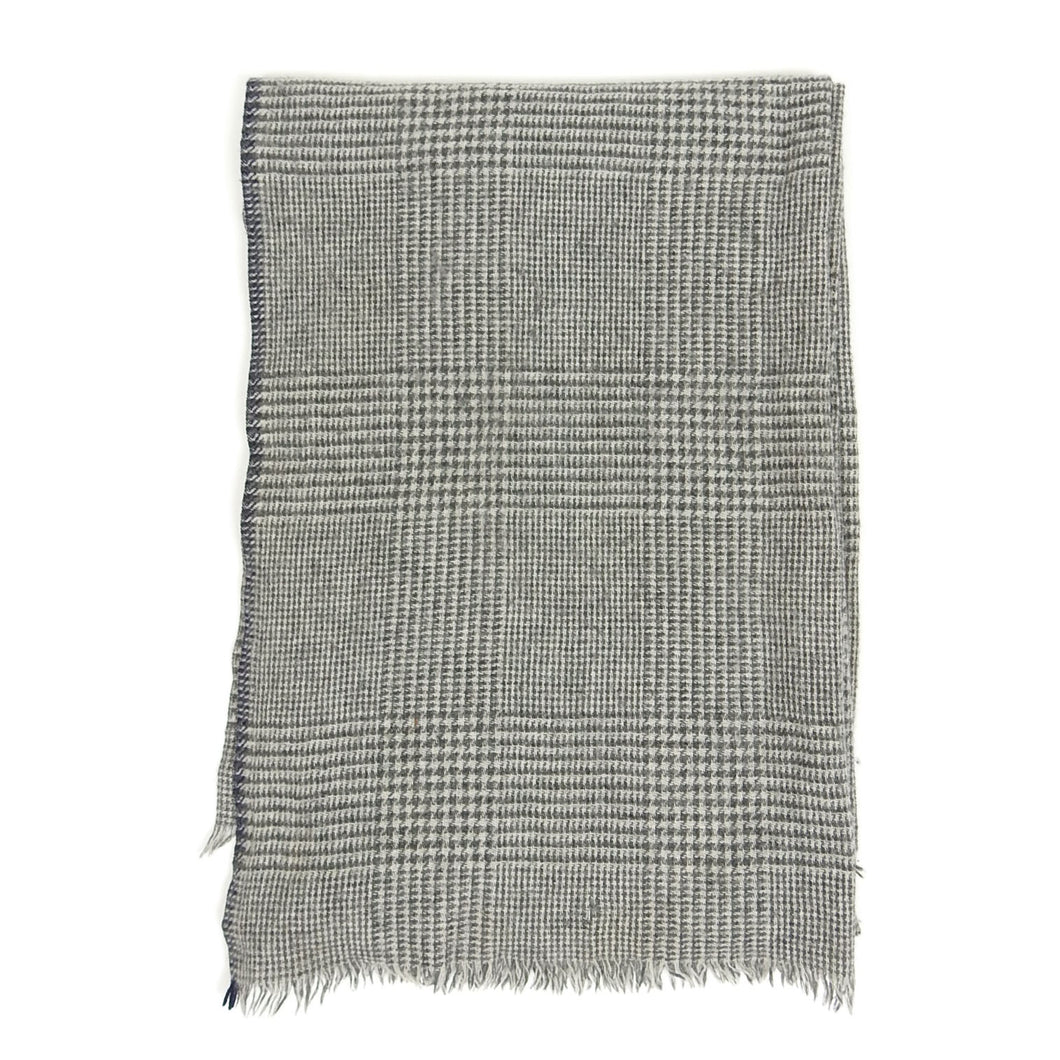 Brunello Cucinelli Houndstooth Cashmere Scarf