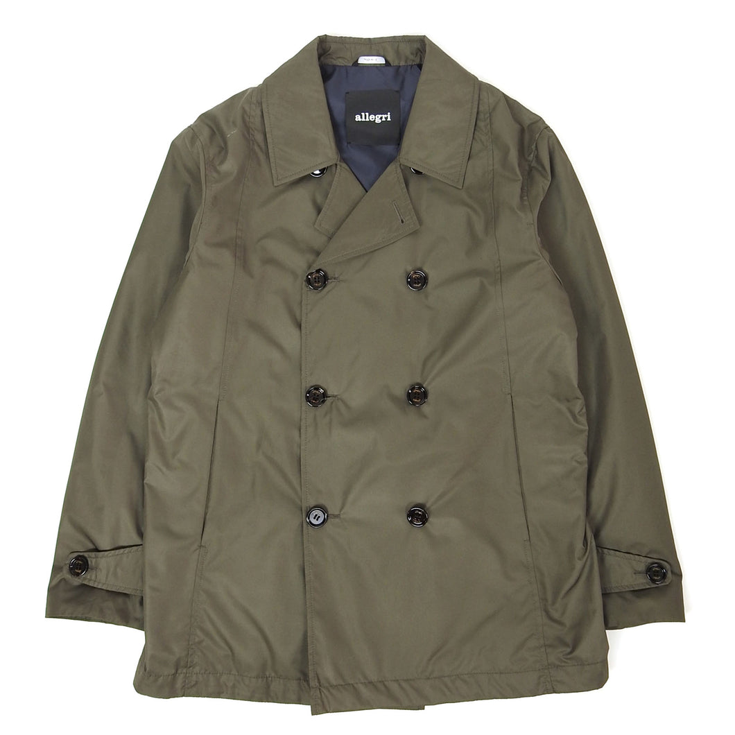 Allegri Lightweight Double Breasted Coat Size 50