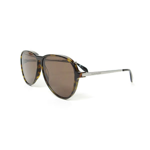 Alexander McQueen Tortoise Aviator Sunglasses