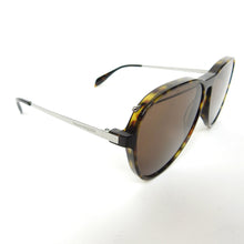 Load image into Gallery viewer, Alexander McQueen Tortoise Aviator Sunglasses
