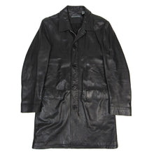 Load image into Gallery viewer, John Varvatos Leather Coat Size 48
