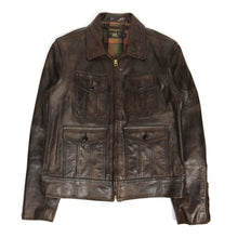 Load image into Gallery viewer, RRL &amp; Co Leather Jacket Size Medium
