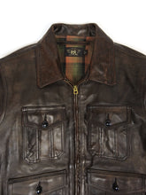 Load image into Gallery viewer, RRL &amp; Co Leather Jacket Size Medium
