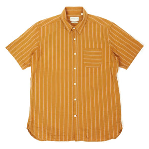 Oliver Spencer Striped SS Shirt Size 16