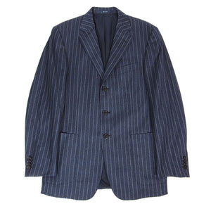 Ermenegildo Zegna Striped Wool Blazer Size 48